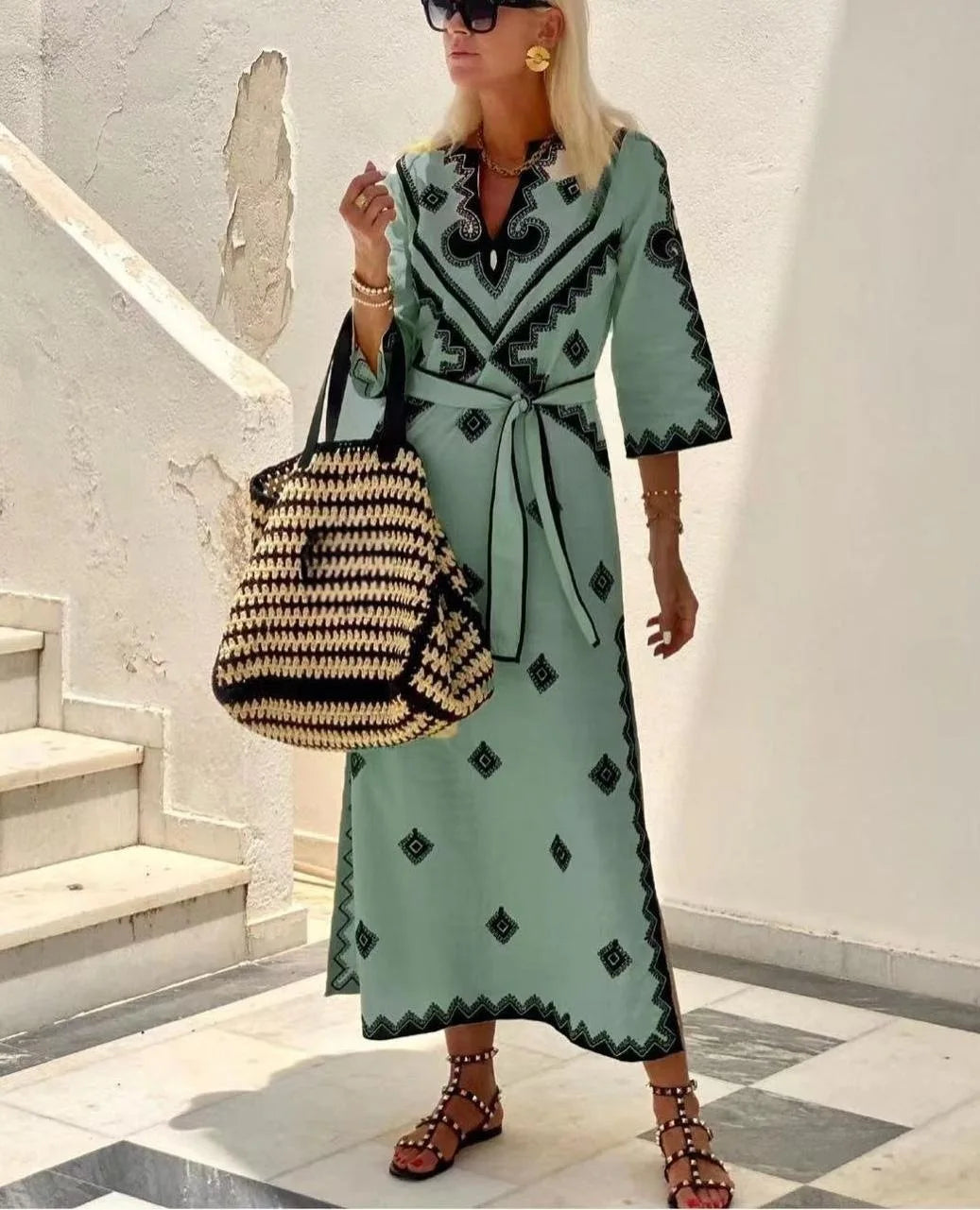 Stilla | Vintage Linned Buksedragt