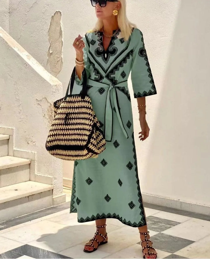 Stilla | Vintage Linned Buksedragt