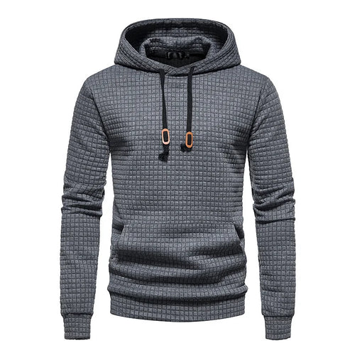 Stilla | Herre Hættetrøje - Sommer Hoodie til Mænd med Struktur & Stil
