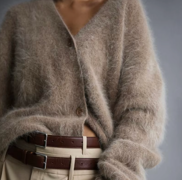 Stilla | Luksuriøs Cashmere-strikketrøje Med Knapper