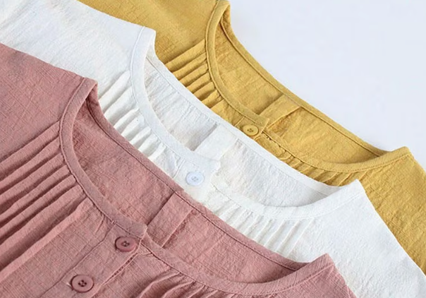 Stilla | Bomuldsbluse Agnete