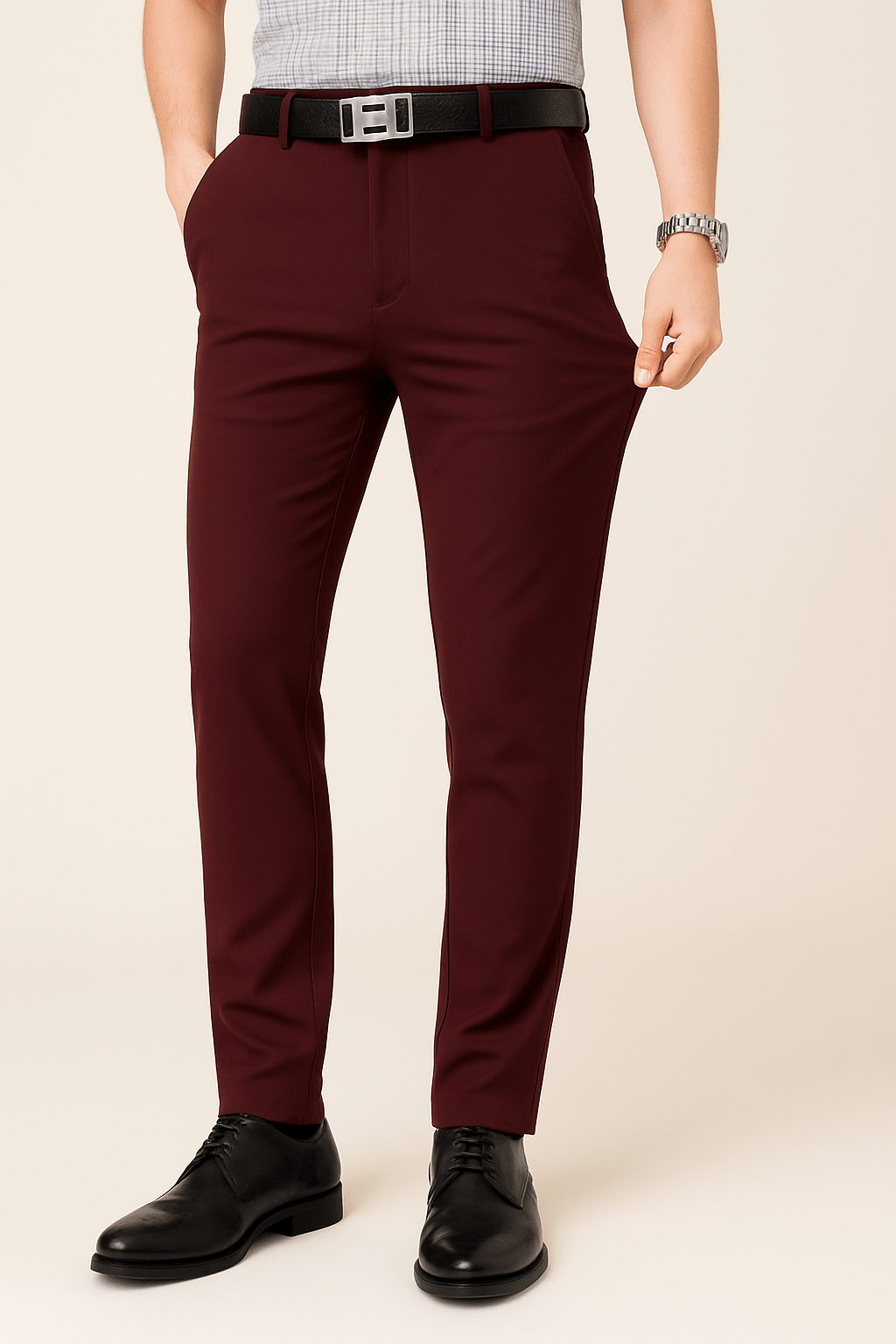 Stilla | Herre Suit Bukser Slim Fit med Stretch