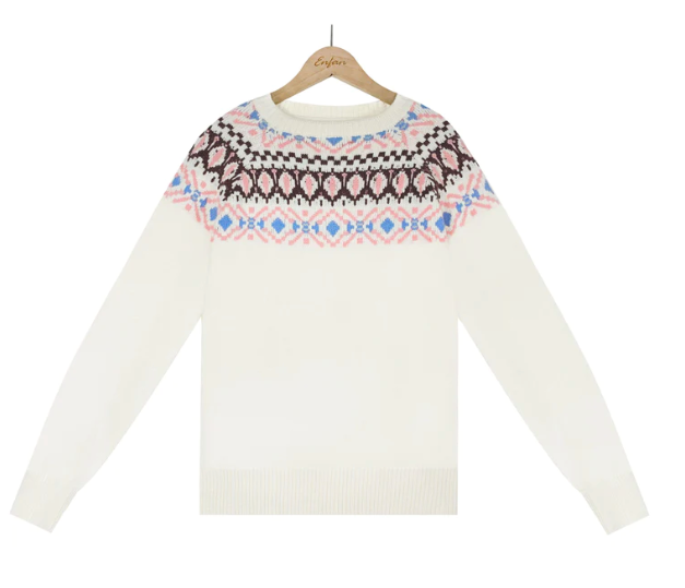 Stilla | Komfortabel Retro Strikpullover