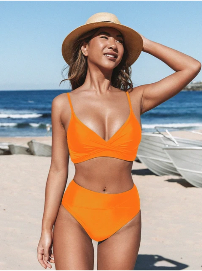 Skovae | Elegant bikini-sæt med høj talje design til damer