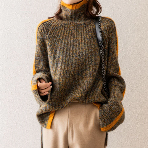 Stilla | Trendy Oversized Striktrøje til Kvinder