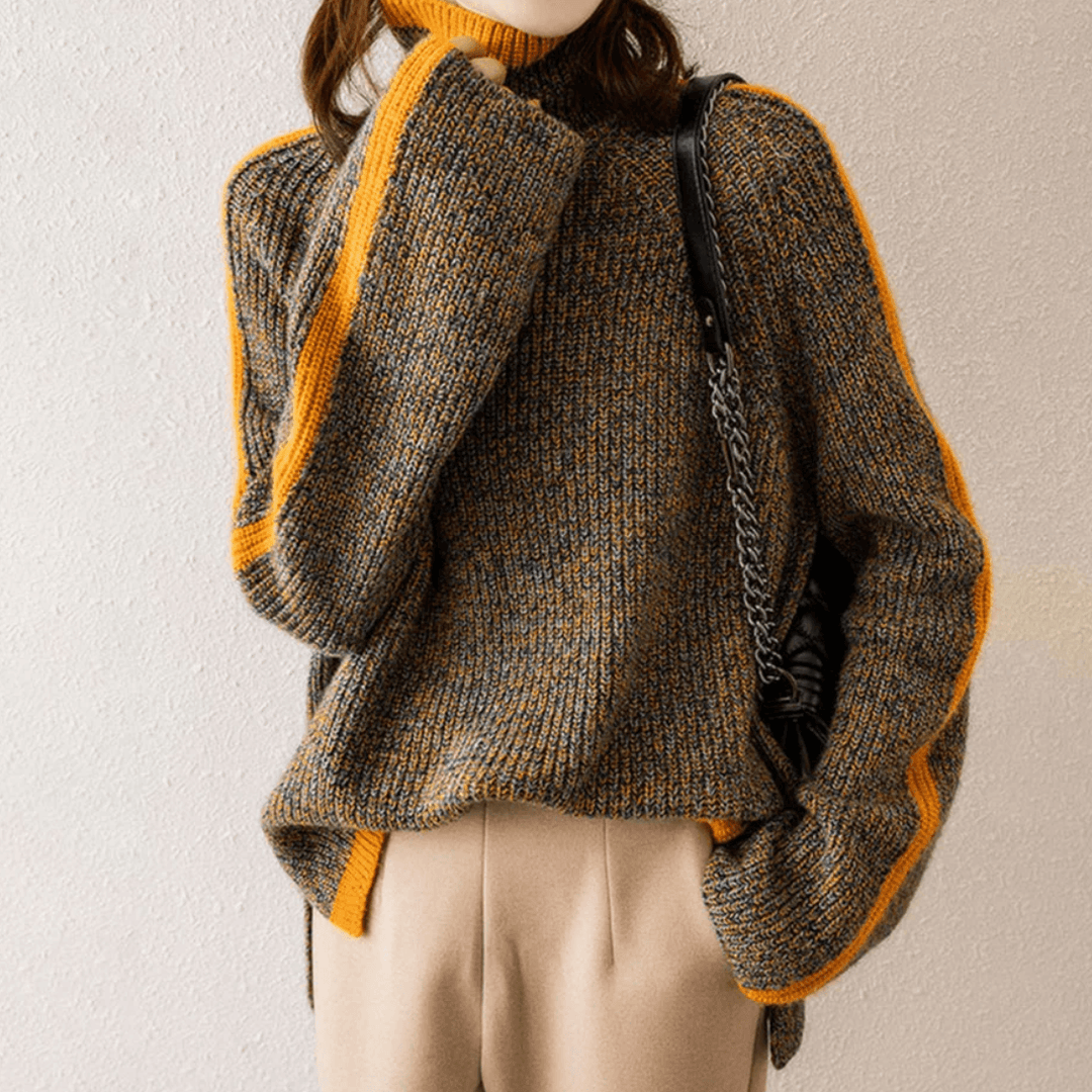 Stilla | Retro Turtleneck Sweater til kvinder