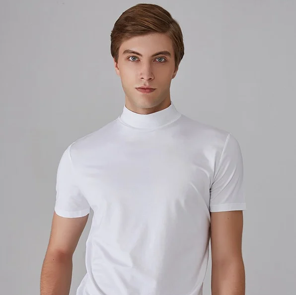 Stilla | Herres turtleneck skjorte