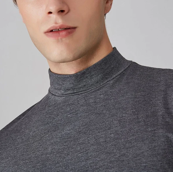 Stilla | Herres turtleneck skjorte