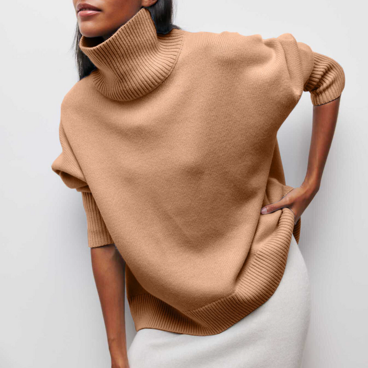 Stilla | Varm strik rullekrave sweater til vinterdage