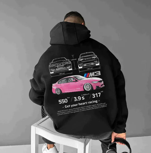 Stilla | Overdimensioneret Racing Hoodie