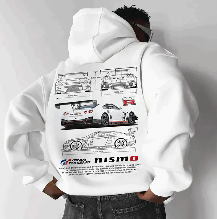 Skovae | Overdimensioneret Racing Hoodie