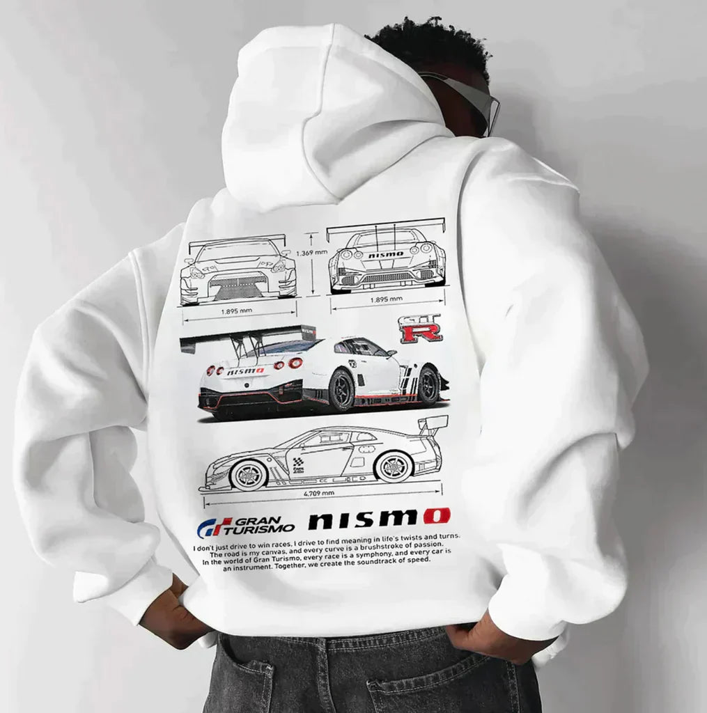 Stilla | Oversized Racing Hoodie