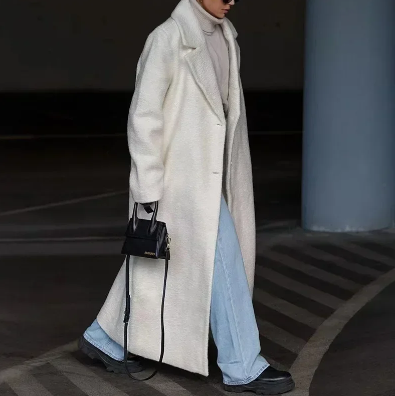 Stilla | Afslappet, Trendy, Lang Frakke