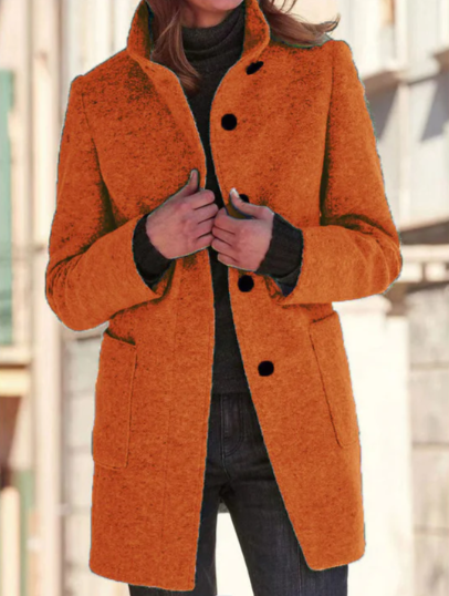 Stilla | Stilfuld og Elegant Button-Down Frakke