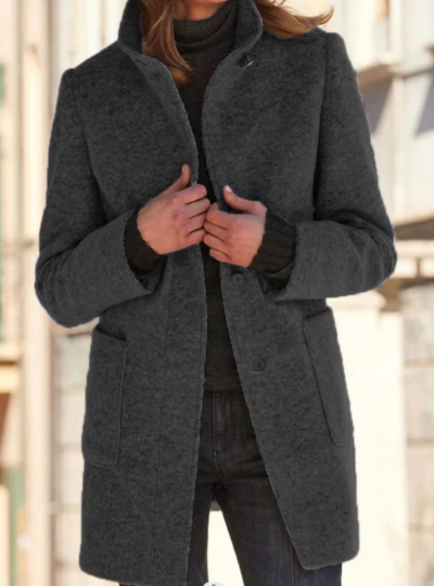 Stilla | Stilfuld og Elegant Button-Down Frakke