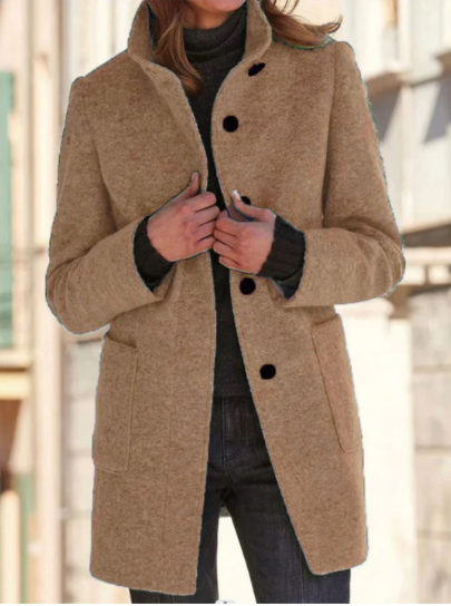 Stilla | Stilfuld og Elegant Button-Down Frakke