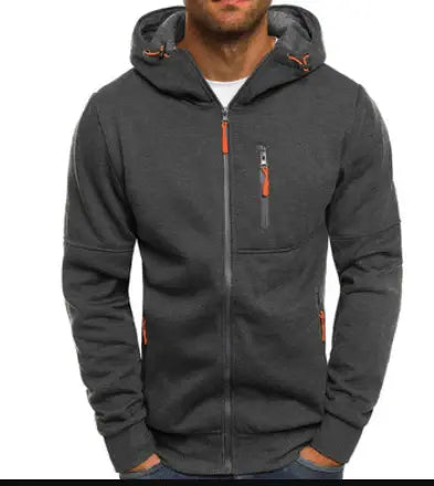 Stilla | Varm Hoodie med lynlås til mænd