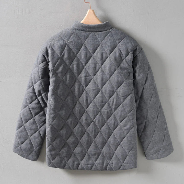 Stilla | Sommersk Jackets til mænd med knapper og rhombusformet quilting