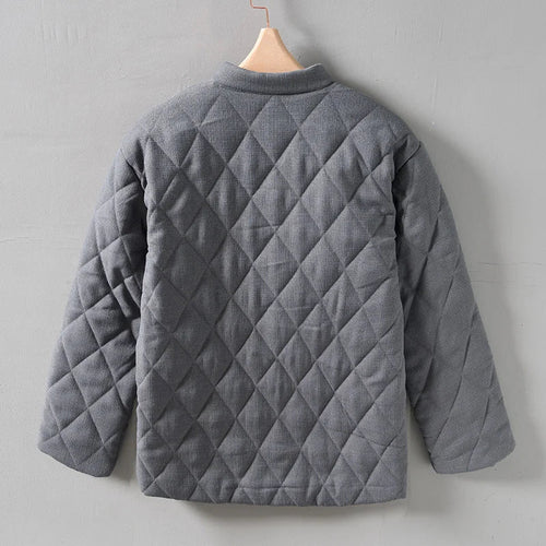 Stilla | Sommersk Jackets til mænd med knapper og rhombusformet quilting