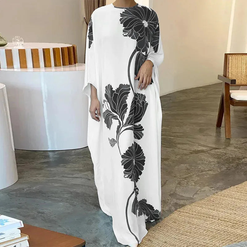 Stilla | Fashionabel Kjole Med Blomsterprint