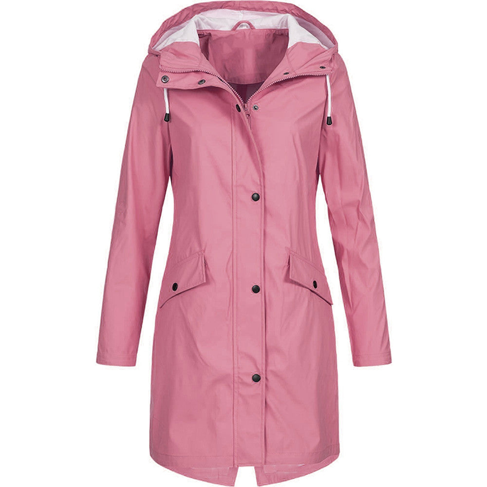 Stilla | Dame Hoodie Lang Jakke