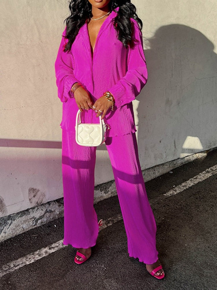 Stilla | Plisseret Nederdel Og Moderne Outfit