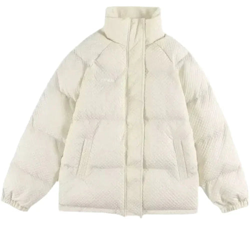 Stilla | Herre Vinter Stikjakke med Ståkrave - Trendy Fritidsjakke til Par