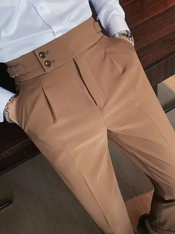 Stilla | Chic Høj Talje Chino Bukser