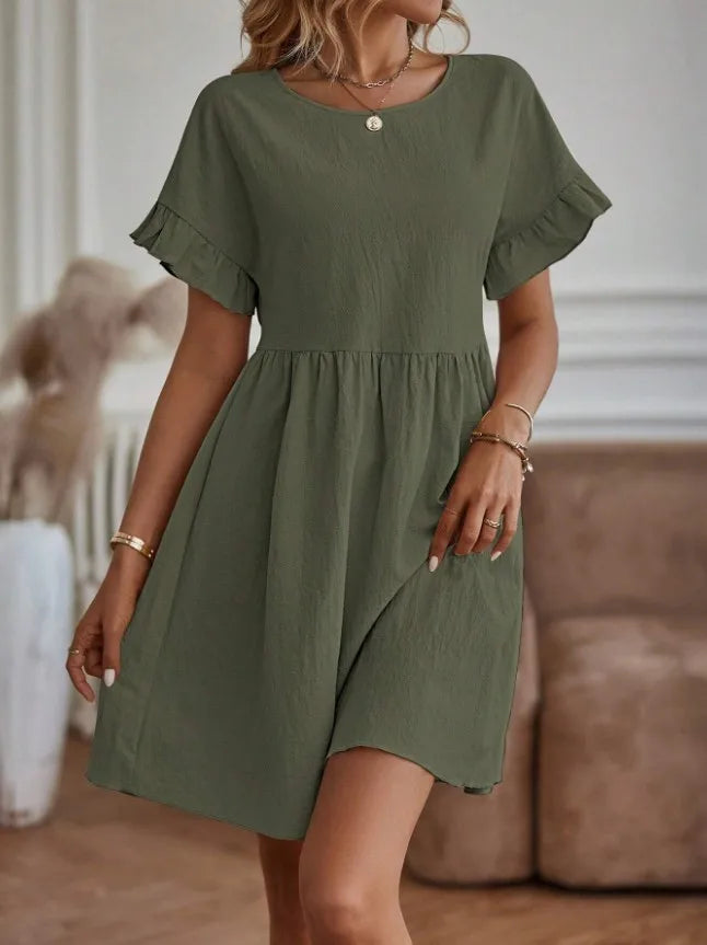 Stilla | Elegante A-linje Midi Kjole
