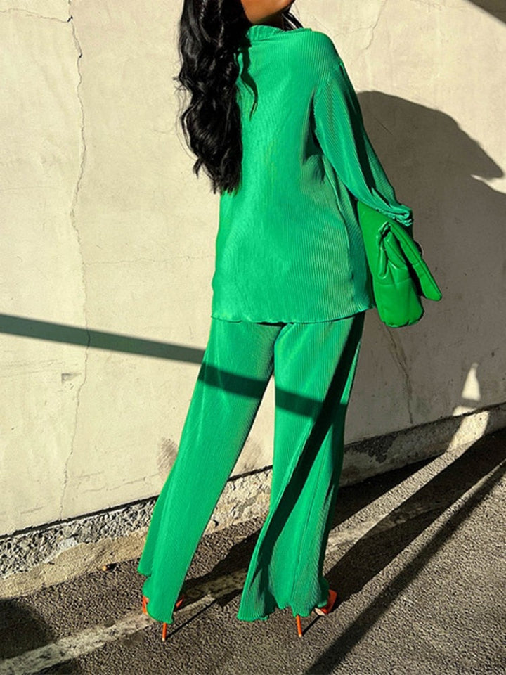 Stilla | Plisseret Nederdel Og Moderne Outfit