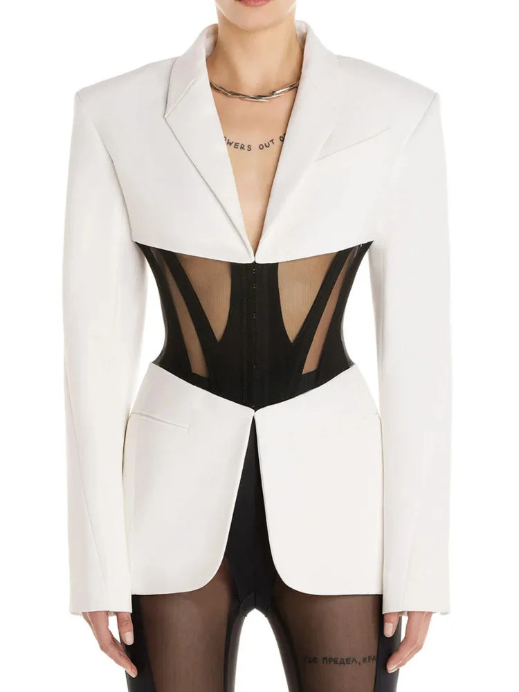 Stilla | Blazer Dame mode Med faldkrave