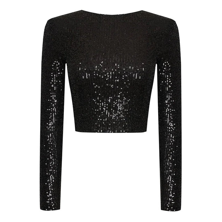 Stilla | Elegant blondet cropped-top