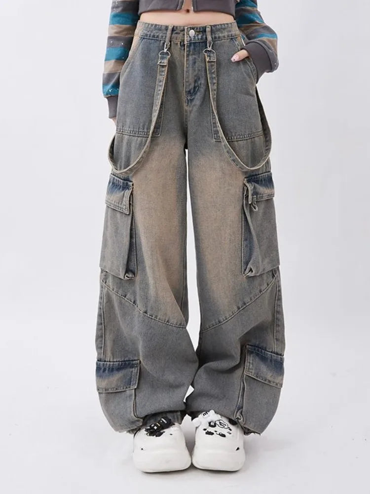 Stilla | Retro Jeans Brede Oversize Bukser