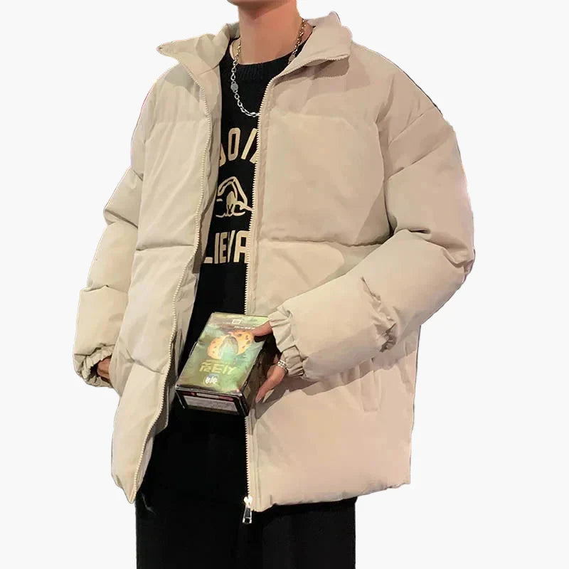 Stilla | Vinter Steppjakke I Den Lækre Streetwear Stil - Trendy Overgangsjakke til Hverdag & Fritid