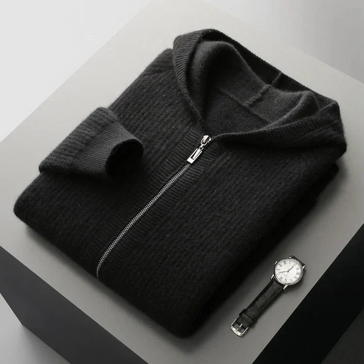 Stilla | Cashmere Lynlås Hoodie
