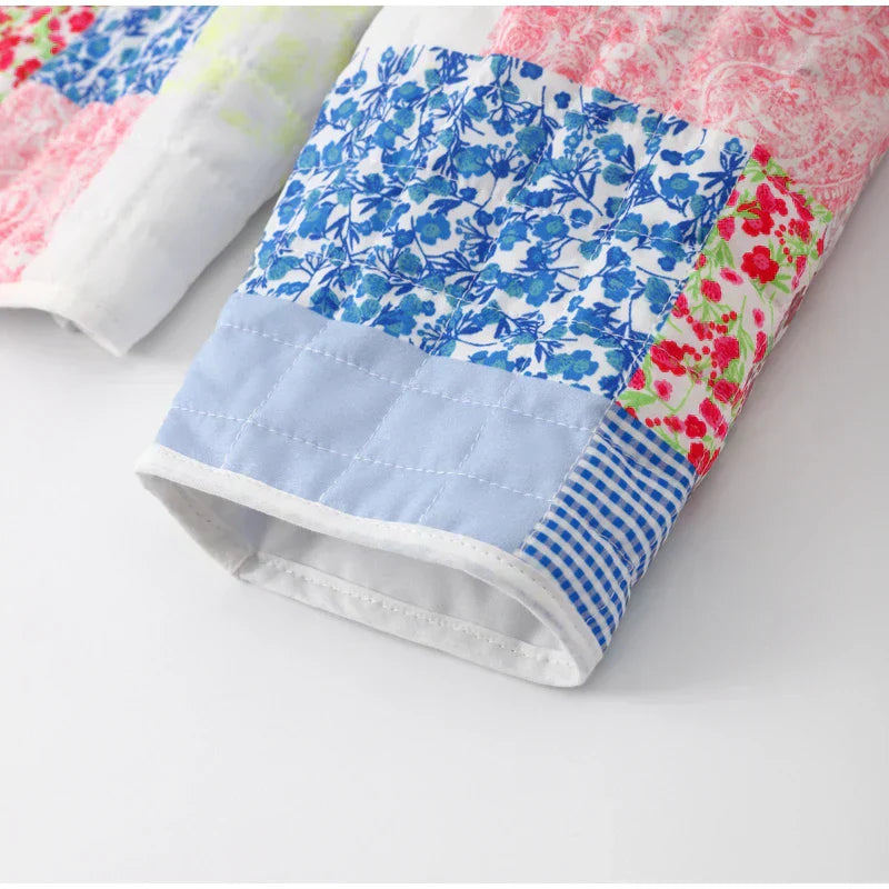 Stilla | Trendy quiltet patchworkjakke
