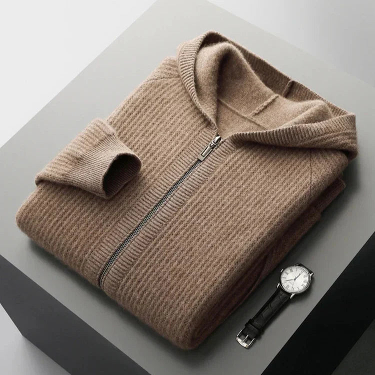Stilla | Cashmere Lynlås Hoodie