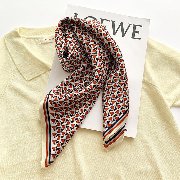 Stilla | 100% Silke Square Unik Kvinde