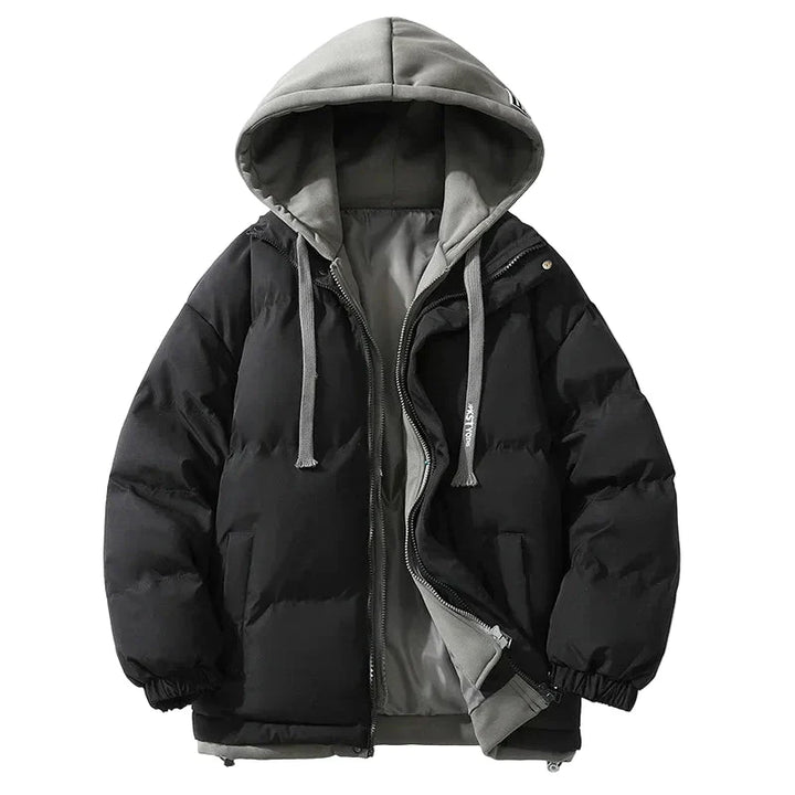 Stilla | Vinter Dunjakke med Hætte - Modetrendy Streetwear-Puffer til Hverdag & Udendørs
