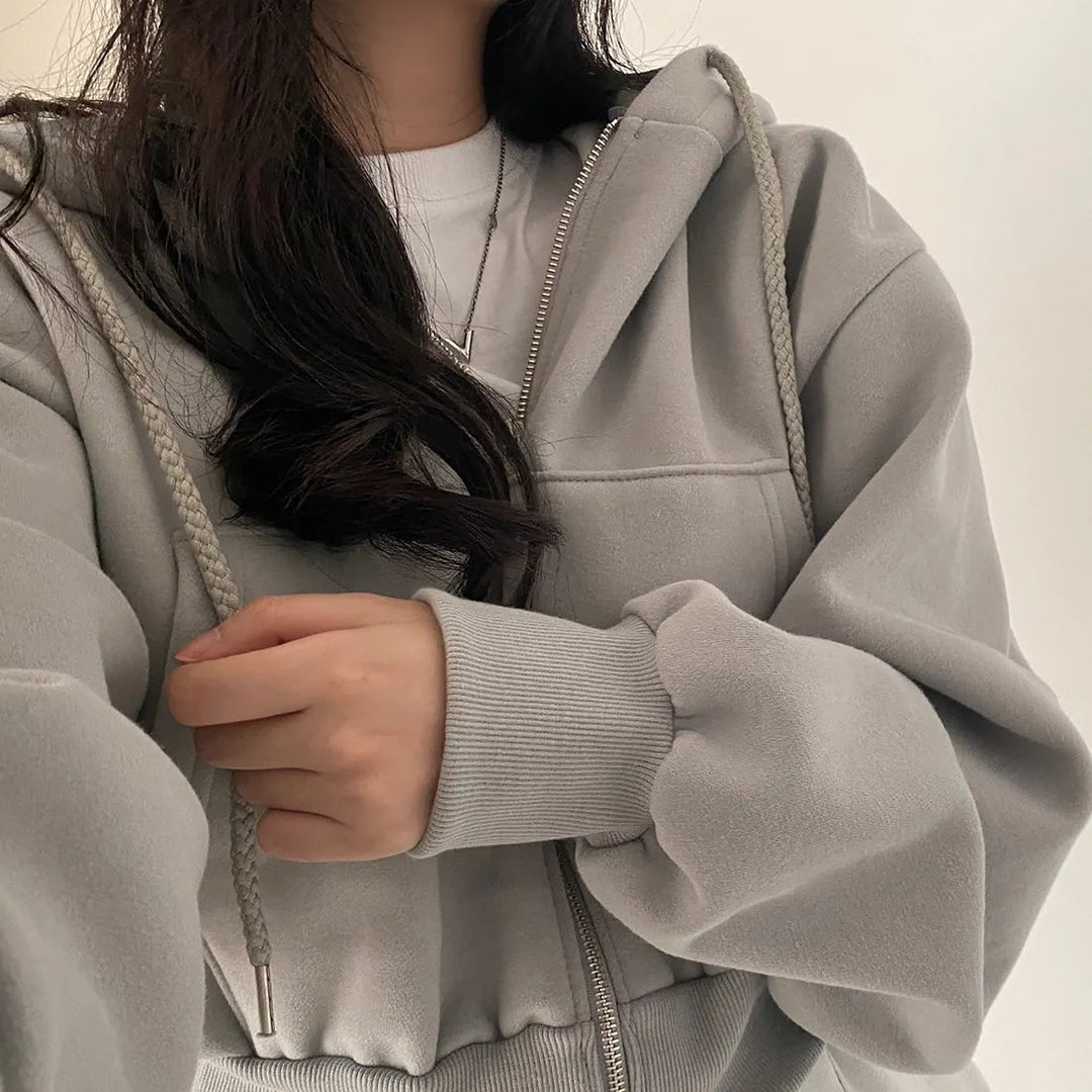 Stilla | Behagelig Zip-Hoodie