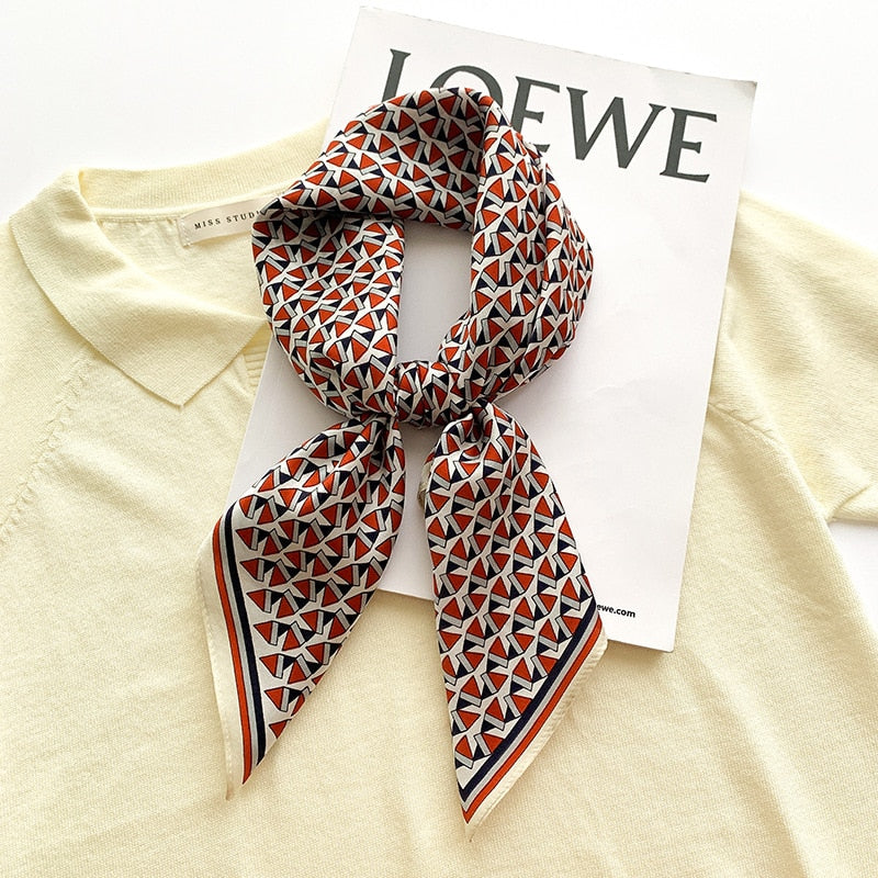 Stilla | 100% Silke Square Unik Kvinde