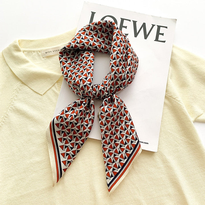 Stilla | 100% Silke Square Unik Kvinde