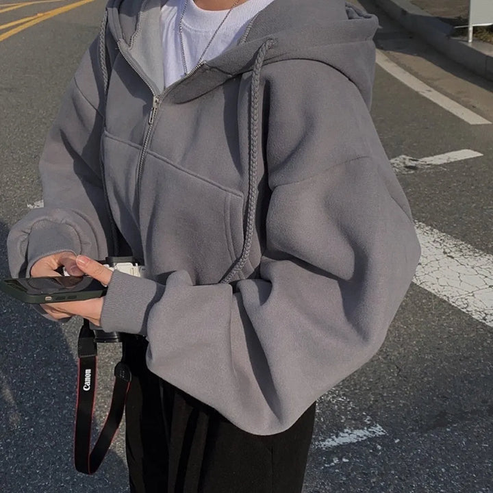 Stilla | Størrelse Zip Hoodies