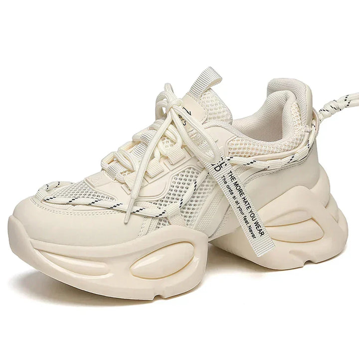 Stilla | Mesh Platform Sneakers Til Kvinder