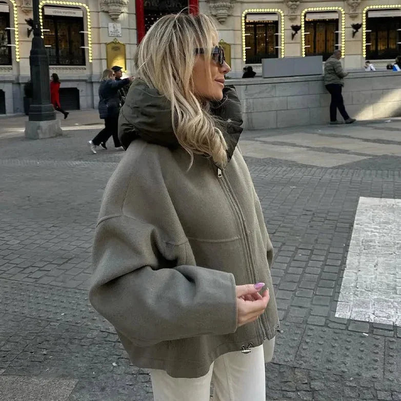 Stilla | Oversized-zip-hoodie
