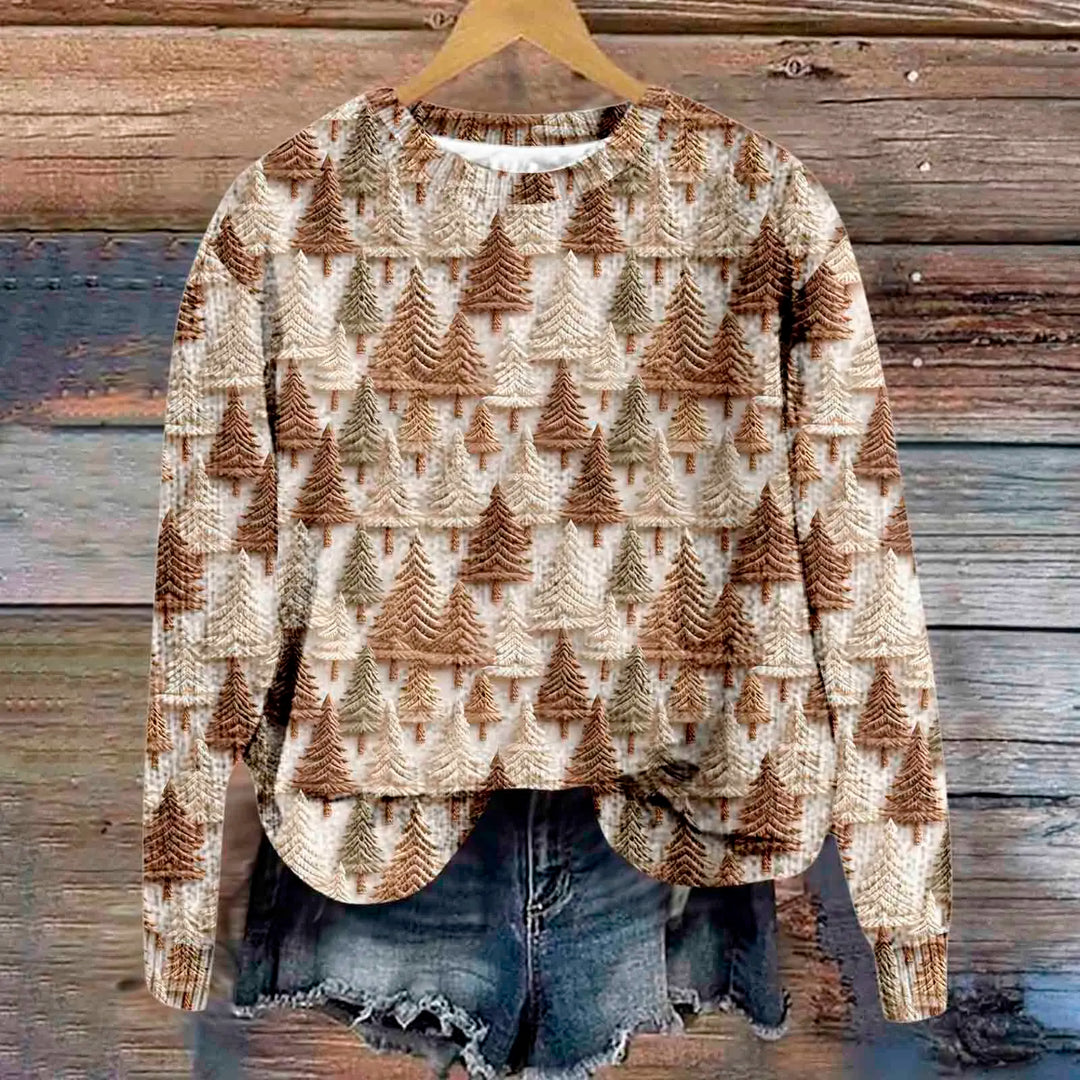Stilla | Trøje Med Juleprint