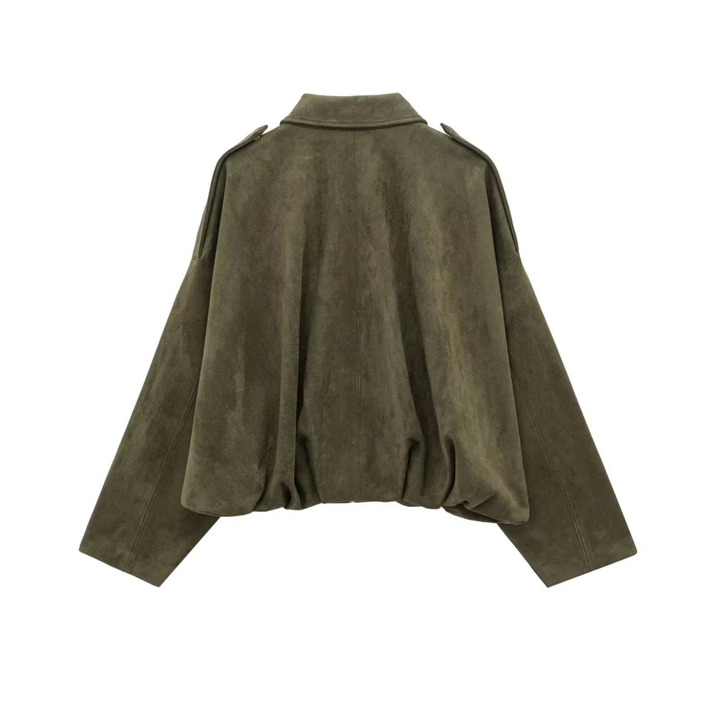 Stilla | Faux Suede Jakke