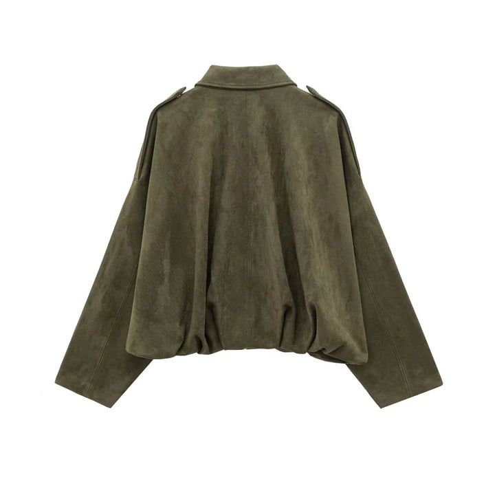 Stilla | Faux Suede Jakke