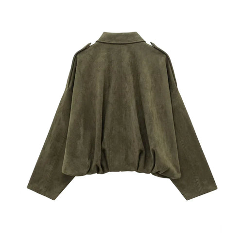 Stilla | Faux Suede Jakke