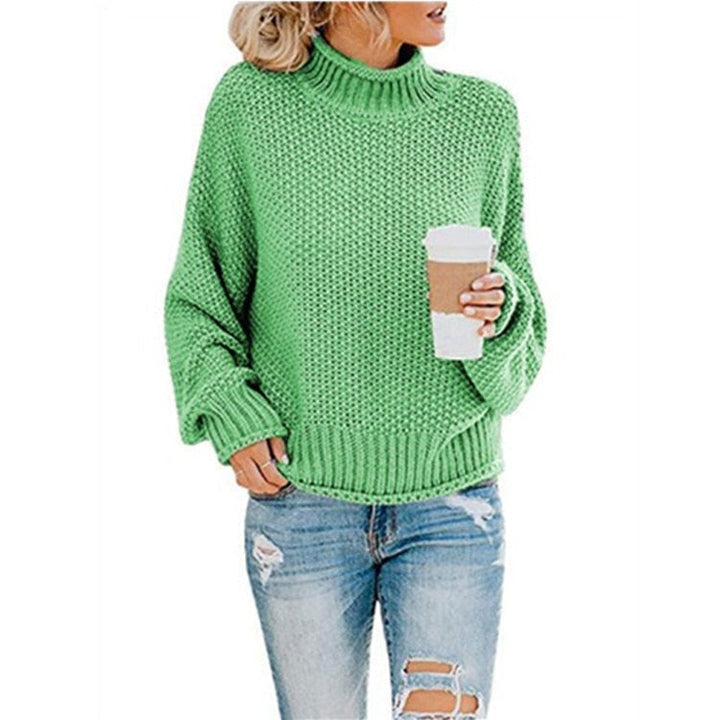Stilla | Rullekrave Sweater Strikket